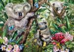 Schmidt Spiele - Puzzle Familie drăguță Koala - 500 piese Puzzle