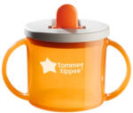 Tommee Tippee Cana Tommee Tippee First Cup, 190 ml, 4 luni +, Portocaliu (TT0049-PORTOCALIU)