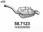 ASSO Toba esapament finala ASSO 58.7123 (58.7123)