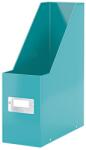 Leitz Suport vertical din carton laminat, cataloage, turcoaz, LEITZ WOW (LZ60470051)