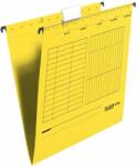 Falken Dosar suspendabil simplu, bagheta metalica, galben, 25 buc/set, FALKEN (FA0955)