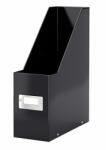Leitz Suport vertical din carton laminat, cataloage, negru, LEITZ WOW (LZ60470095)