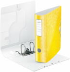 Leitz Biblioraft plastic 8.2 cm, galben, LEITZ 180 Active WOW (LZ11060016)