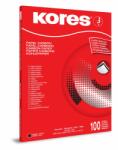 KORES Indigo A4, 100 file/top, negru, KORES (KO78492)