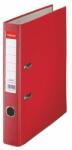 Esselte Biblioraft plastifiat, A4, 5 cm, rosu, ESSELTE Economy (ES81193)