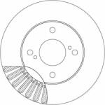 TRW Disc frana TRW DF6990 (DF6990) - automobilus