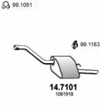 ASSO Toba esapament finala ASSO 14.7101 (14.7101)