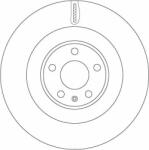 TRW Disc frana TRW DF6570 - automobilus