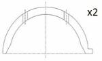 FAI AutoParts Saiba distantier, arbore cotit FAI AutoParts BT3014-STD