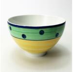 Výrobce po 1 ks Kerámia Tereza kompótos tál sárga-zöld színben (KK13350)