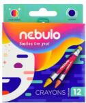 Nebulo Set de creioane grași, nebulo, 12 culori (NZSK-12)