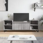 vidaXL szürke sonoma színű szerelt fa TV-szekrény 160x35x55 cm (831354) - vidaxl