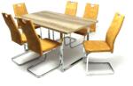  Boston asztal Torino székkel - 6 személyes étkezőgarnitúra