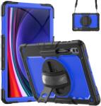  Husă SOLID 360 pentru Samsung Galaxy Tab S9 Ultra / Tab S10 Ultra albastru închis