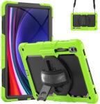  Husa SOLID 360 pentru Samsung Galaxy Tab S9 Ultra / Tab S10 Ultra verde