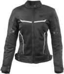 RSA Geaca moto dama RSA Runway alb-negru (RSABURUNWBWD)