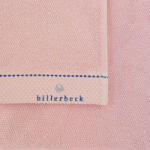 Billerbeck rizskötésű törölköző, Barackrózsaszín/Nana, 70x140 cm