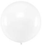 Partydeco Lufi 1m-es léggömb, Átlátszó (LUFI824156)