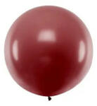 Partydeco Latex lufi 1m-es Latex léggömb, Burgundy (LUFI462124)