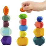 Sofistar Montessori fából készült játék - Balanszírozó kövek