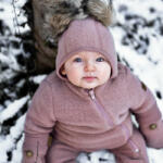 Mikk-line Cagulă lână merinos fleece Mikk-line - Burlwood - scutecila - 235,00 RON