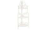 Bizzotto Raft 3 polite otel alb Emily 49x33x126 cm (0720985) Raft
