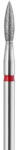 Cupio Bit din diamant flacara ascutita - rosu 2.5mm