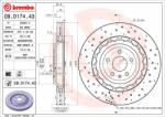 BREMBO Disc frana BREMBO 09. D174.43