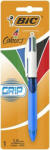 BIC Golyóstoll, 0, 32 mm, nyomógombos, négyszínű, BIC "4 Colours Grip Original" 1 db (BC8871292)