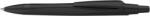 Schneider Golyóstoll, 0, 5 mm, nyomógombos, fekete színű tolltest, SCHNEIDER "Reco", kék (TSCRECOMF) - fapadospatron