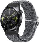  BStrap Braid Nylon szíj Samsung Galaxy Watch 3 45mm, gray black