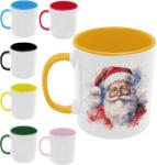  Akvarell Télapó - Színes Bögre (446079)