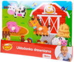 Smily Play Puzzle Smily Play Wooden with handles (SPW83605) Puzzle