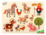 Smily Play Puzzle Smily Play Wooden Animals farms (SPW83803) Puzzle