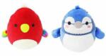 Jazwares Squishmallows: figurină de pluș reversibil Babs și Paco - 13 cm (SQJW22 5FLAST 70)