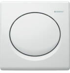 Geberit Placa de actionare pisoar Geberit DuoFix 115.820. 11.5, mono, 160 x 160 mm, ABS, lucios, alb (115.820.11.5)