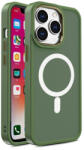 Mgramcases Color Matte MagSafe tok iPhone 15 Plus, zöld
