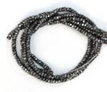 Hematit Gri Disc Fatetat 2x3x3 mm - Margele Pietre Semipretioase pentru Bijuterii