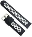  Curea de ceas Neagra din Silicon 22mm WZ5369 (WZ5369)