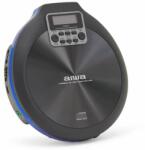 Aiwa PCD-810BL CD player portabil în negru/albastru (PCD-810BL)