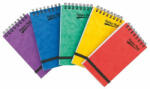 Pukka Pad Jegyzetfüzet, A7, vonalas, 60 lap, PUKKA PAD "Pressboard", vegyes színek (PUP7272)