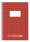 Fűzfői Papírmanufaktúra Spirálfüzet, A4, franciakockás, 80 lap, FŰZFŐI "Novum (FFS8088) - fapadospatron