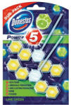 Domestos WC fertőtlenítő, 2 db-os, DOMESTOS "Power 5", lime (KHT538)