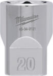 Milwaukee Cheie tubulară ½″ - 20 mm (4932480018) - sculeprime Surubelnita