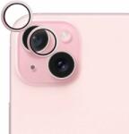 Epico iPhone 15/15 Plus kamera védő fólia - alumínium, rózsaszín