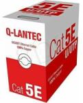 Q-Lantec Cablu de Rețea Rigid UTP Categoria 5e Q-Lantec KIU5PVC305NC Gri 305 m