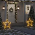 vidaXL karácsonyi csillag fénydekoráció 115 LED 85 cm (357724)