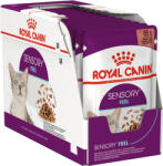 Royal Canin Sensory Feel Gravy - Szószos felnőtt macska nedves táp fokozott érzék hatással (12 x 85 g) 1.02 kg