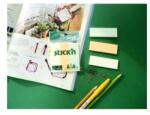 Stick`n by Hopax Bloc de notițe autoadeziv Stick' n Hopax, 76x25 mm, amestec de culori pastelate, 3x50 de coli