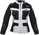 RSA Geacă de motocicletă RSA Dakar 2 pentru femei, negru-gri-roșu (RSADKR2BGRD)